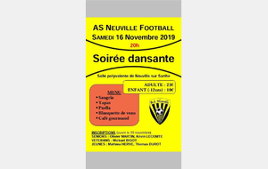 Soirée Dansante AS NEUVILLE